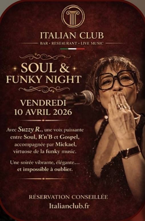 Évènements - Italian Club CHAMPS SUR MARNE - restaurant CHAMPS-SUR-MARNE - Resto Champs sur Marne - restaurant sympa CHAMPS-SUR-MARNE